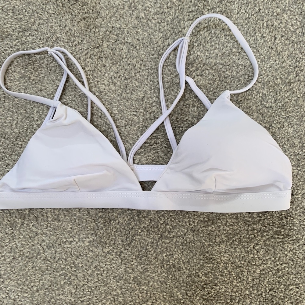 SHEIN bikini top with strappy back